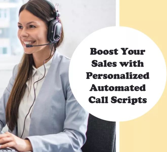 Personalized Automated Call Scripts Enhancing Sales Effectiveness with Blue Marloc's SAAS Platform